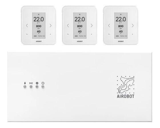 Airobot põrandakütte automaatika komplekt valge