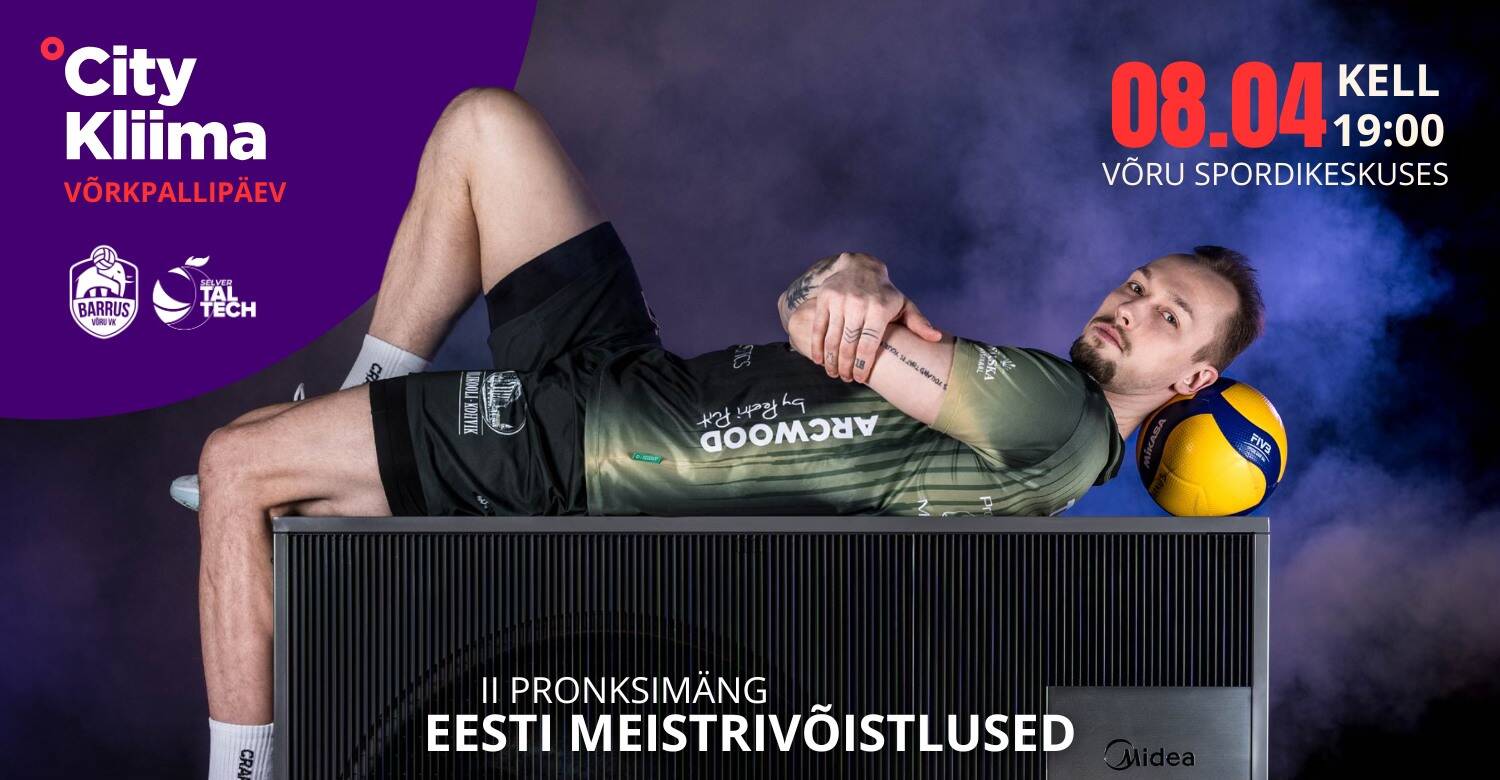 City Kliima ja Barrus Võru Võrkpalliklubi koostöö kasvab koos kogukonnaga